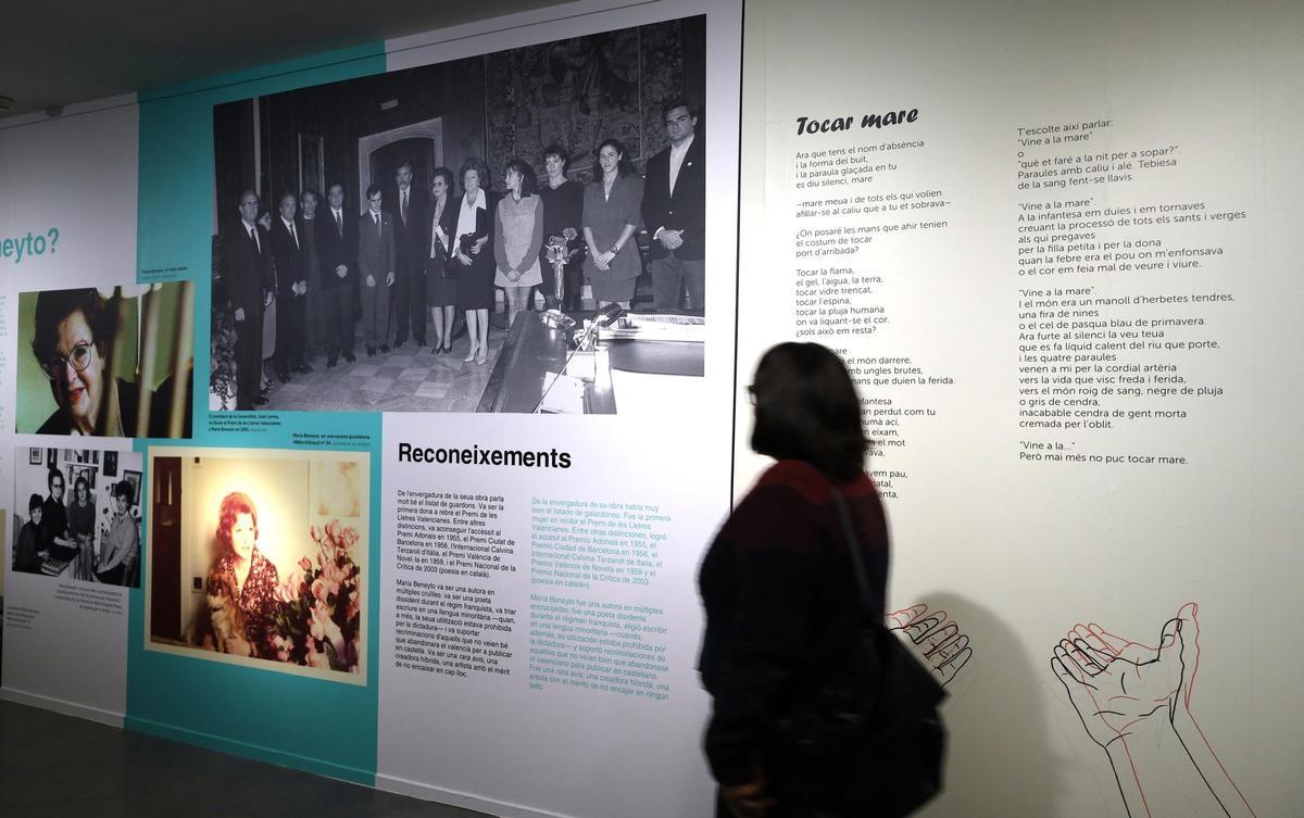 Exposició sobre Maria Beneyto, en el MuVIM