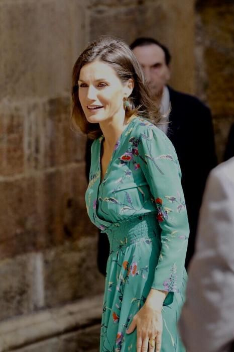 La Reina Letizia en Oviedo.