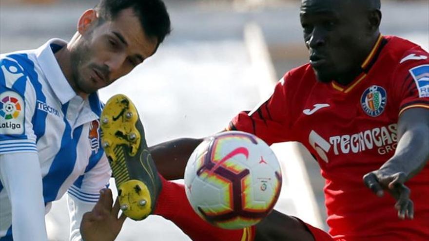 Polémica y frenazo del Getafe en Anoeta