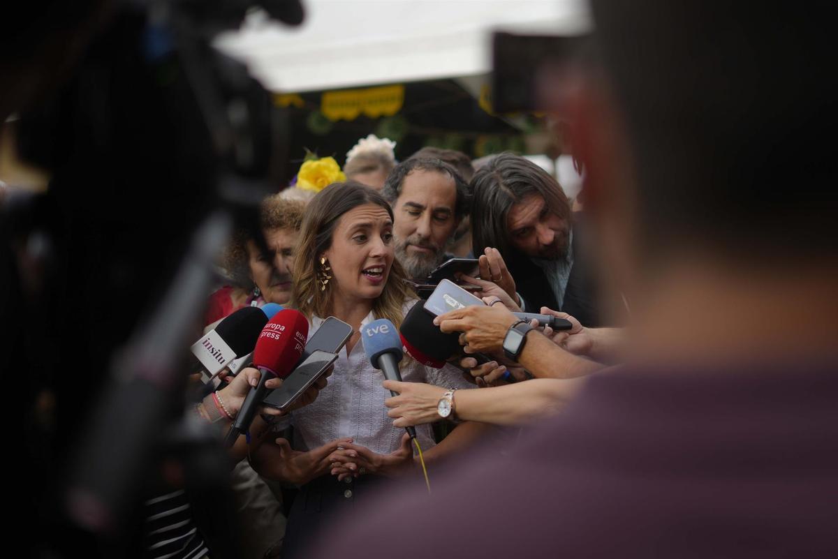 Irene Montero, ministra de Igualdad de Podemos