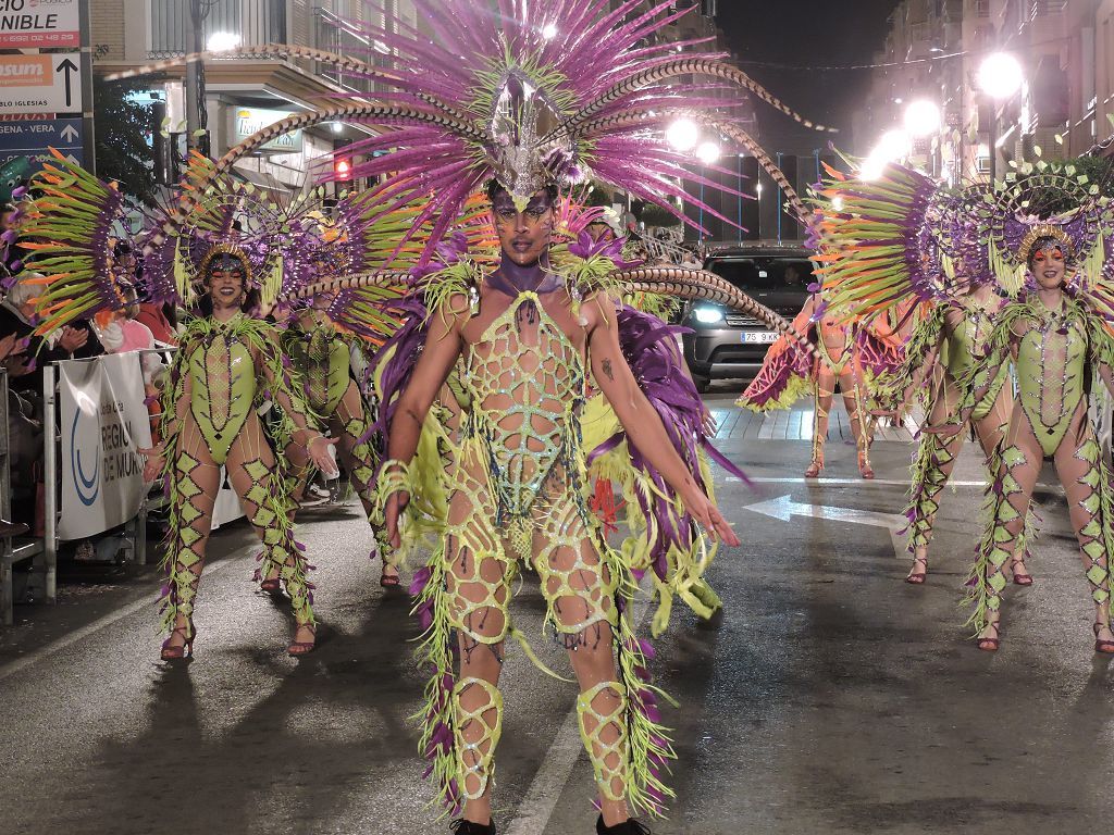 Revive la última noche del Carnaval de Águilas 2024, en imágenes