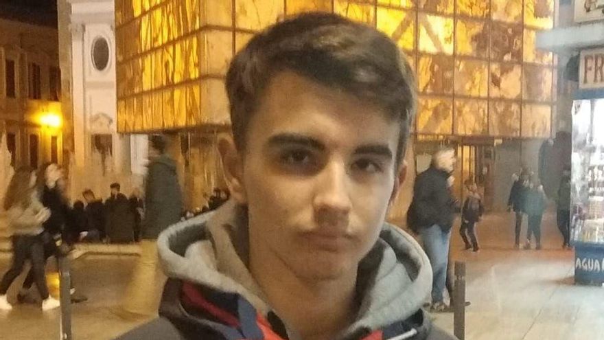 Carlos Palacín, estudiante de 4º de ESO del IES La Azucarera de Zaragoza.