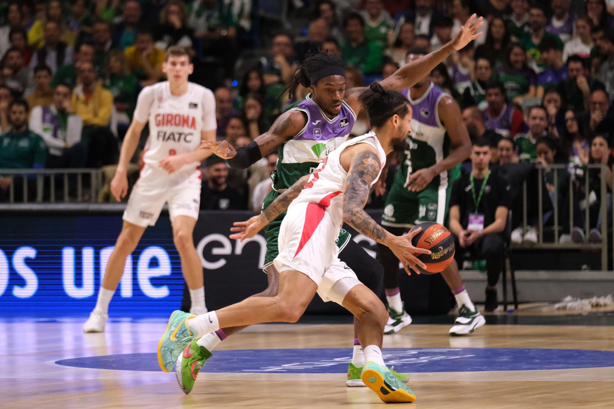 El Unicaja - Bàsquet Girona, en imágenes