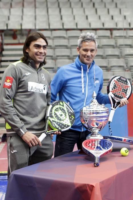 Presentación del World Padel Tour en Gijón