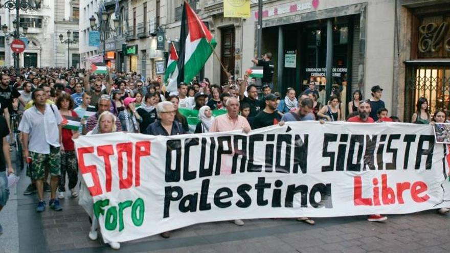 Zaragoza, contra la masacre de Gaza