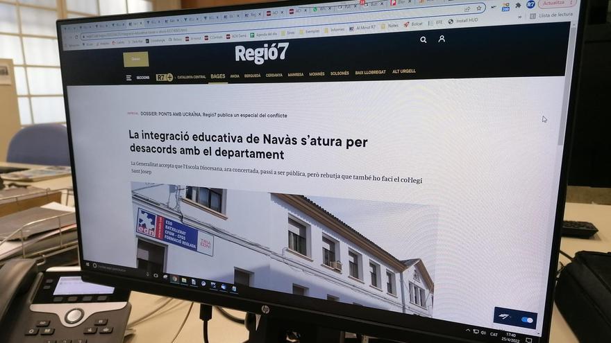 Els continguts R7+ es llegeixen amb un format de notícia més ampli