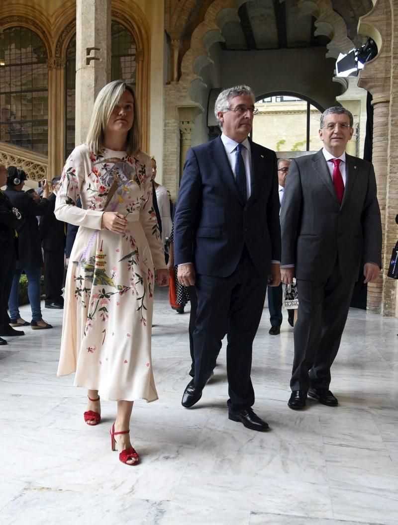 Celebración del Día de Aragón en la Aljaferia