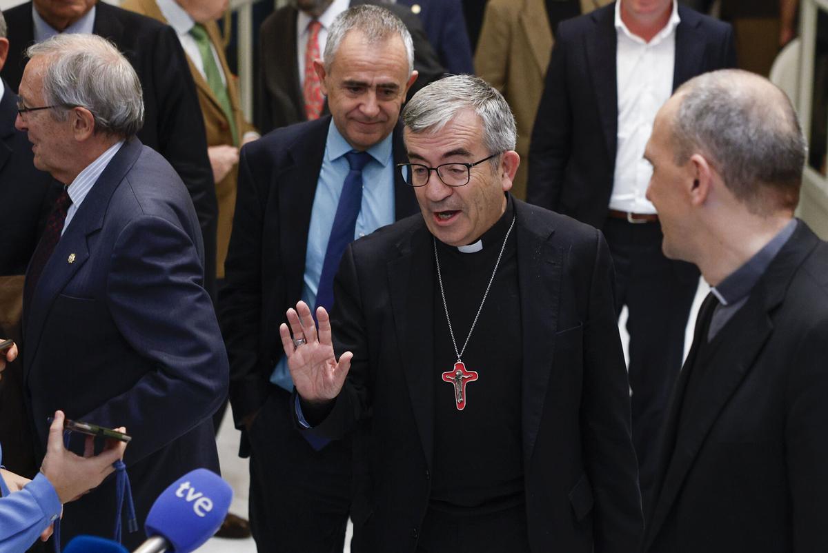 El presidente de la Conferencia Episcopal Española (CEE), Luis Argüello.