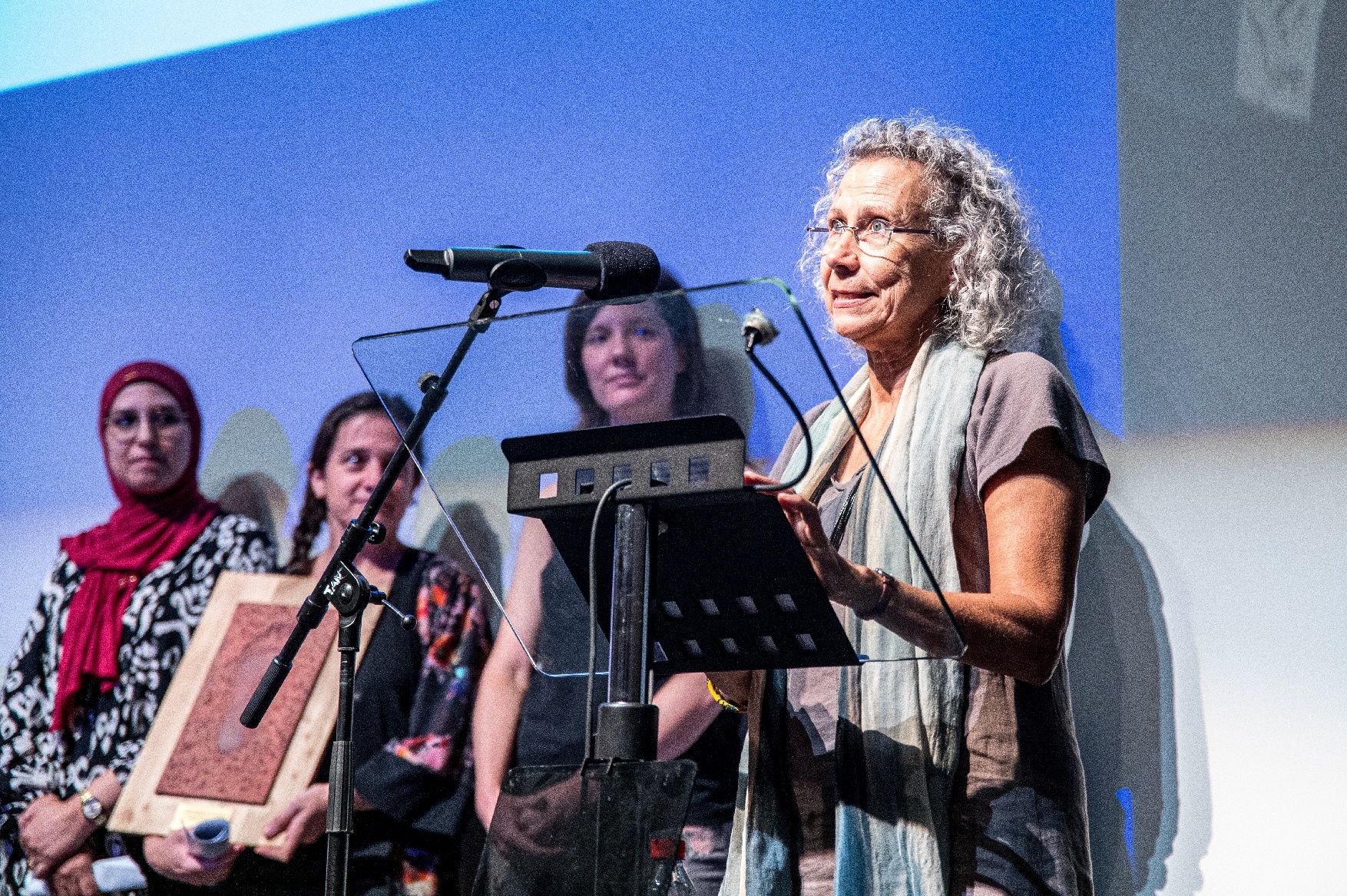 Les imatges del premi Pere Càsaliga en el Festival Clam que ha reconegut a Càrties