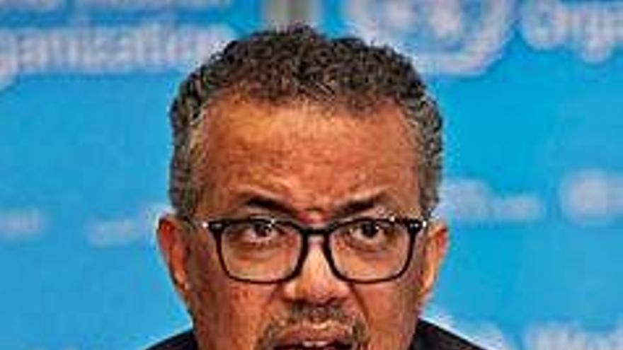 Tedros Adhanom Ghebreyesus.