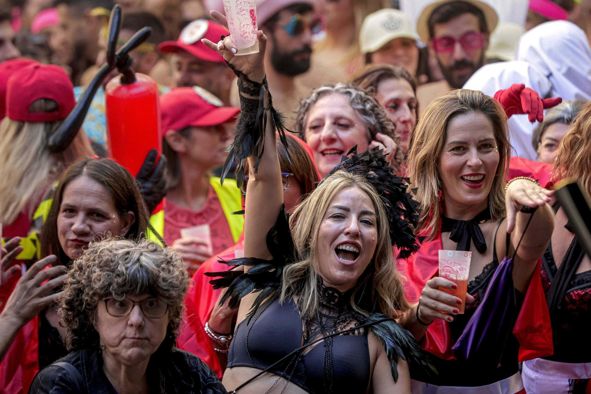 Así ha vivido Bunyola la 'Correguda en roba interior'