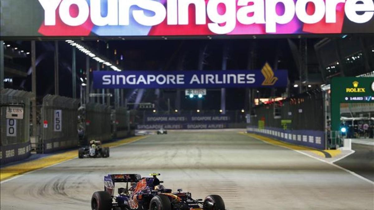 A Carlos Sainz le gusta el circuito de Marina Bay y espera hacer un buen GP de Singapur