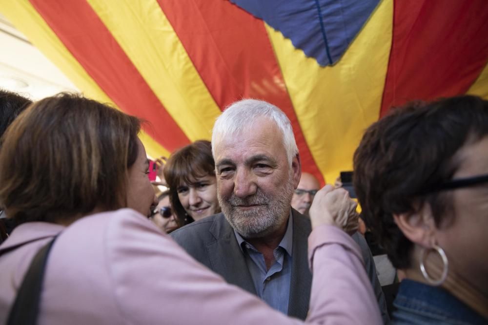 Arribada de Jami Matamala a Girona