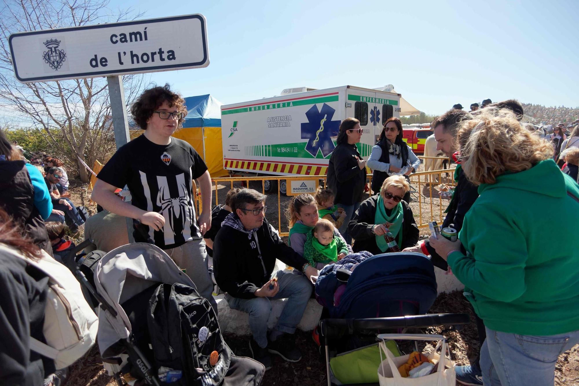 Los castellonenses rememoran sus orígenes con la Romeria