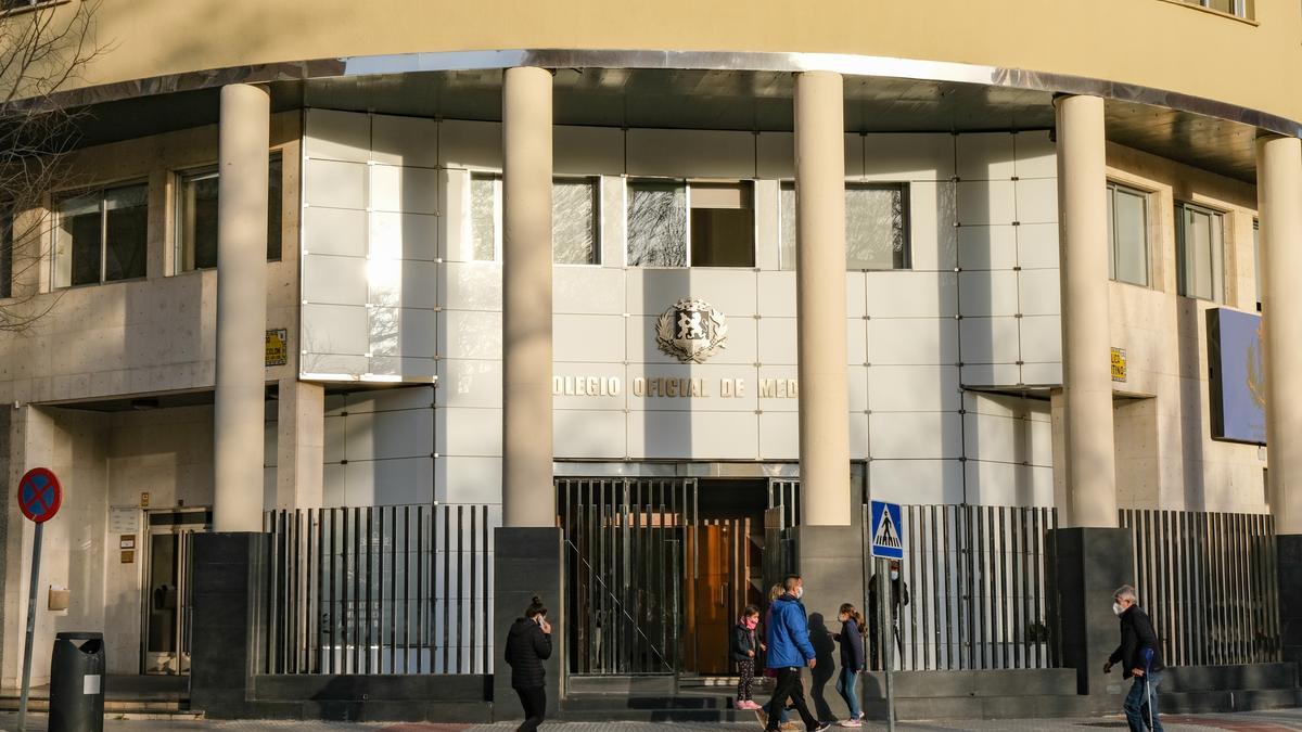 Sede del Colegio de Médicos de Badajoz.