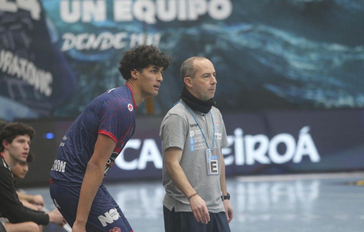 Adrián Méndez con William en un encuentro anterior.