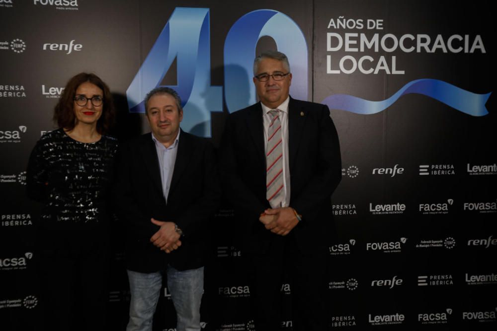 Gala de los 40 años de democracia local en Levante-EMV