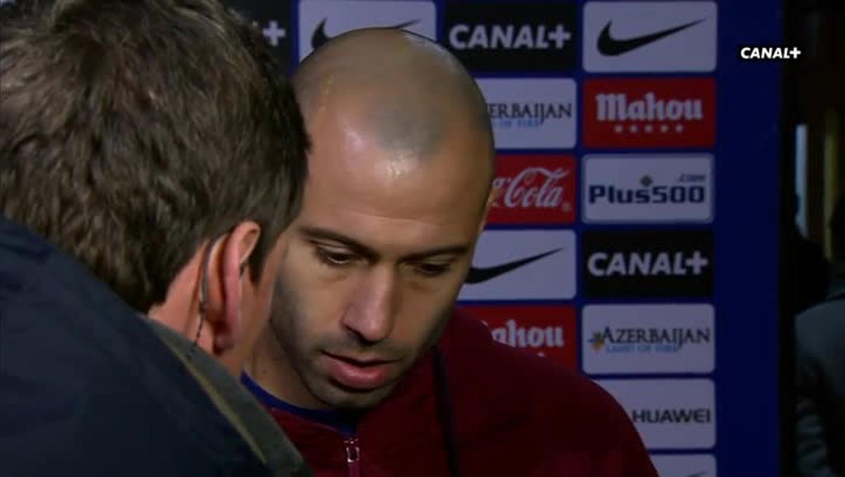 Mascherano: Fue un partido como no queríamos que fuese