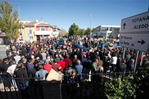 Los Reyes presiden el funeral por las víctimas de Bullas del accidente de Cieza