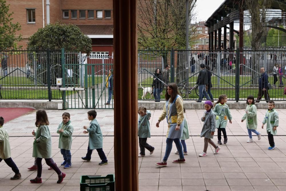 Celebraciones en los colegios de Gijón