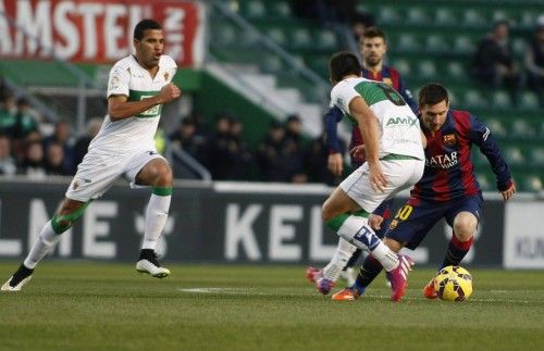 Imágenes del partido Elche-Barcelona