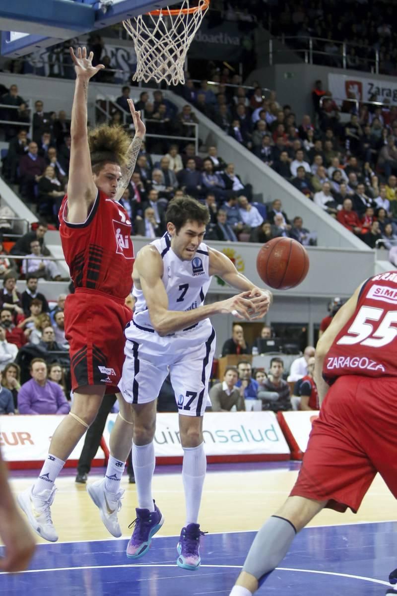 Las mejores imágenes del triunfo del CAI Zaragoza sobre el Trento (85-83)