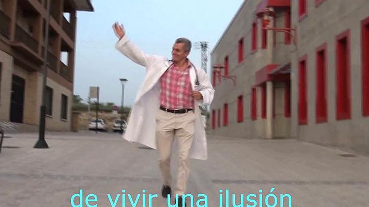 Anunci electoral de la campanya de l’alcalde del PP a Oyón (Àlaba).