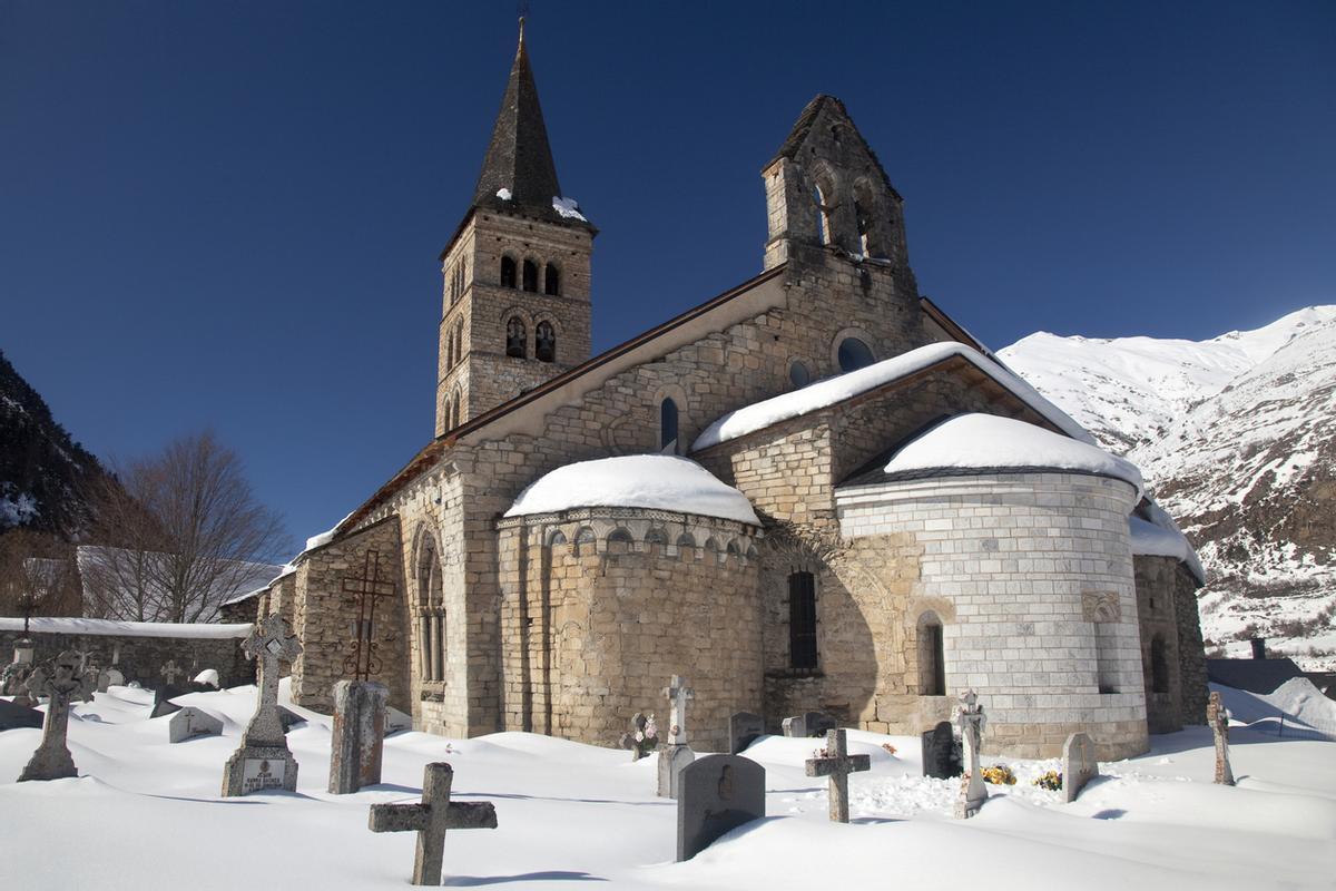 La iglesia románica de Arties