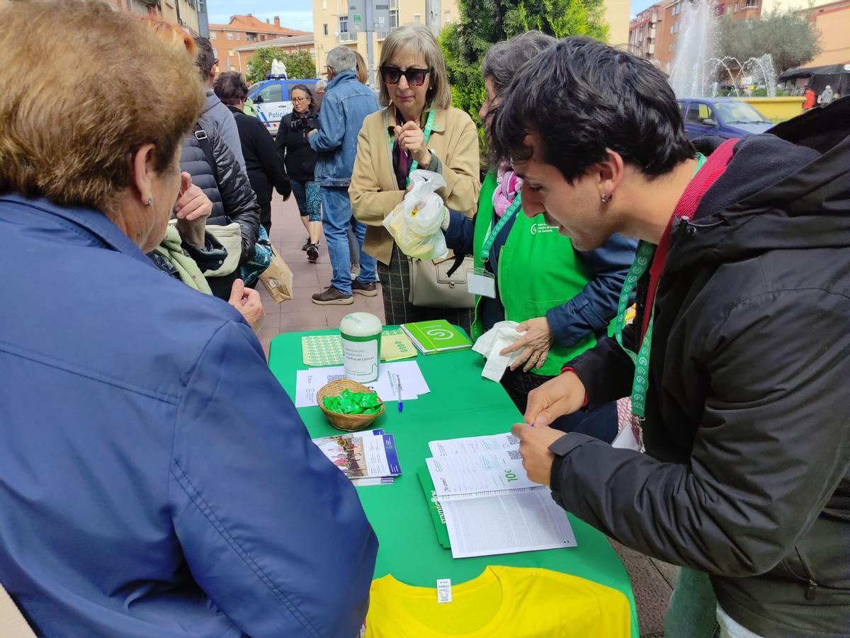 Día de la Cuestación de la AECC de Benavente.