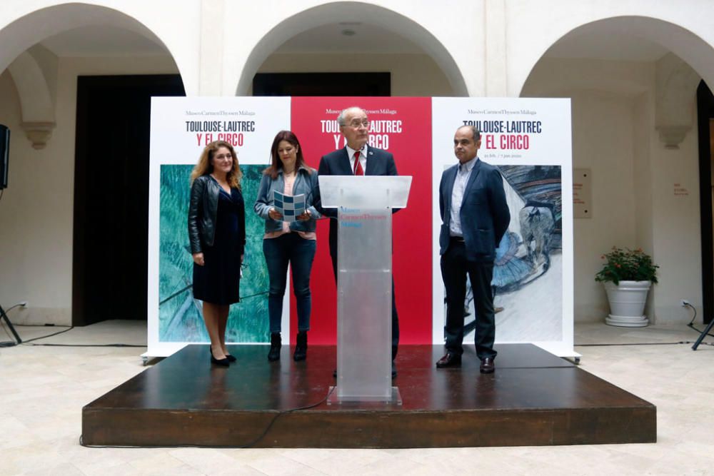 Exposición de Toulouse-Lautrec en el Museo Carmen Thyssen de Málaga