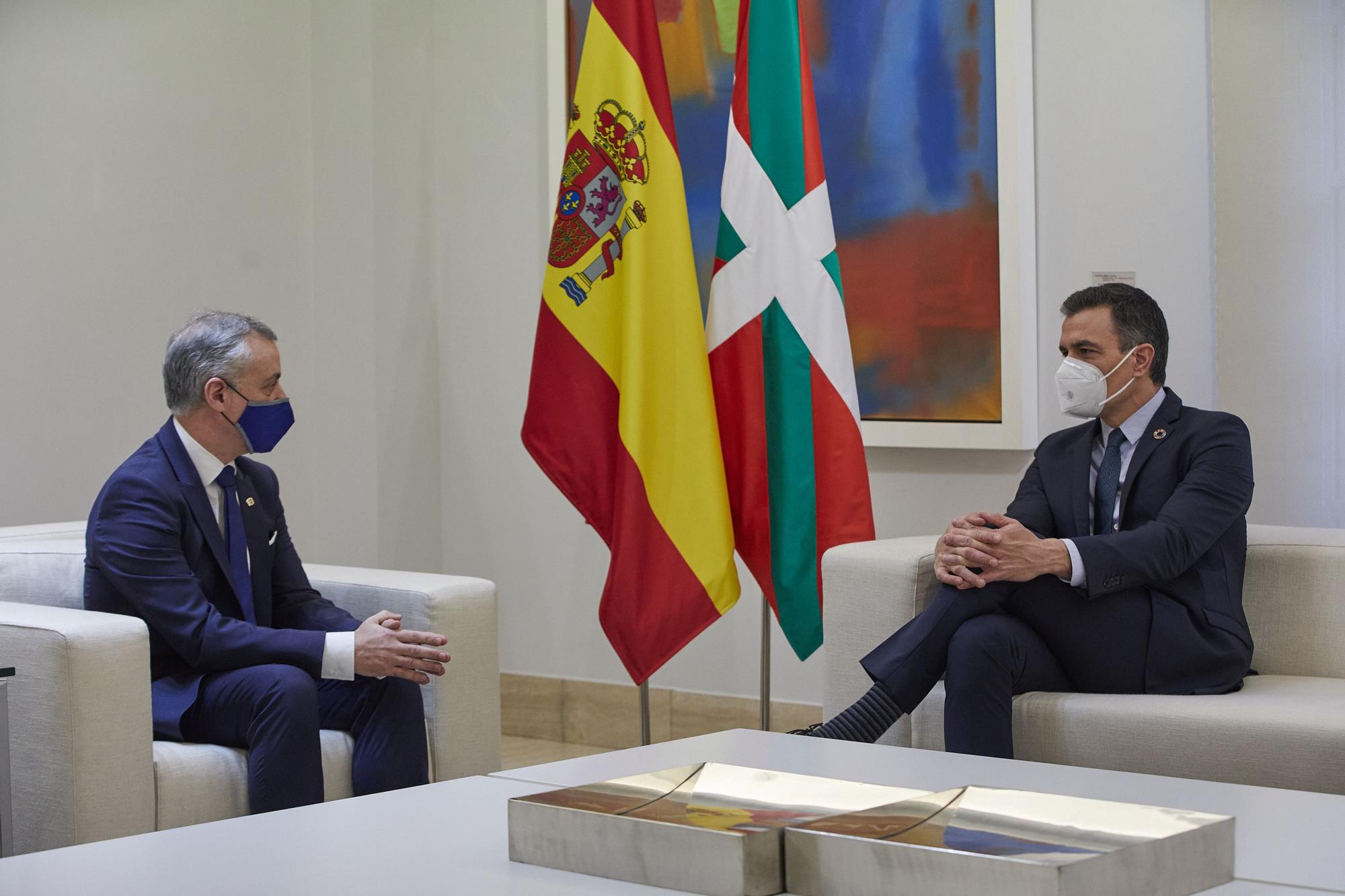 Pedro Sánchez e Iñigo Urkullu.