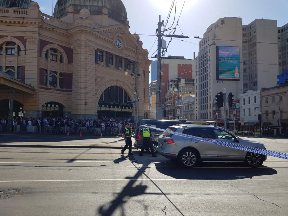 Atropello masivo en Melbourne