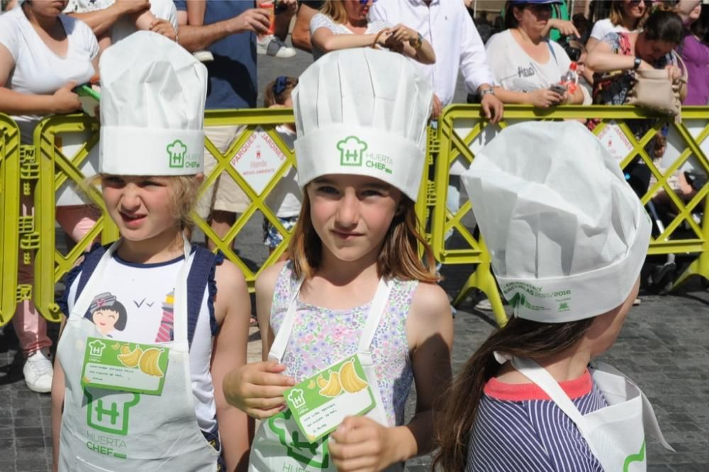 Más de 250 niños participan en el HuertaChef