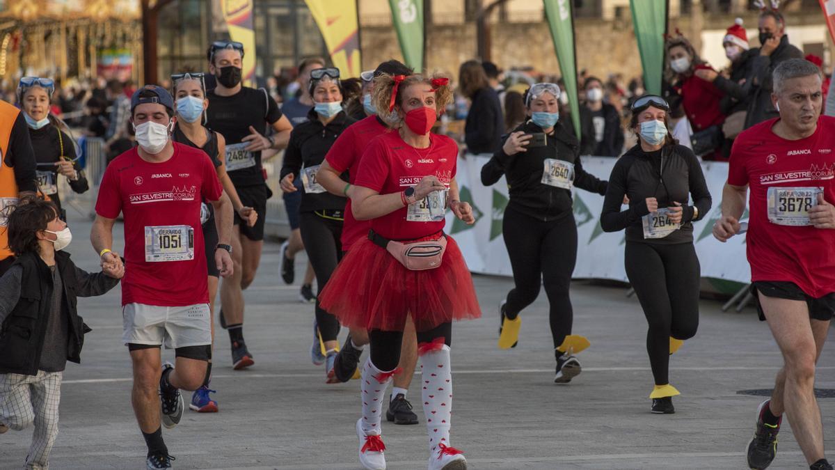 La San Silvestre regresa a las calles de A Coruña para cerrar el 2021