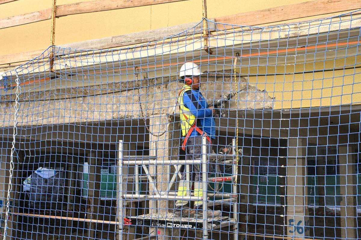 Las obras comenzaron hace seis meses