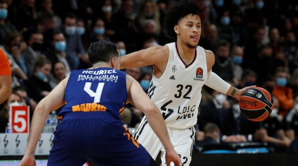 El ASVEL no podrá contar con dos jugadores de cara al duelo del Barça por covid19