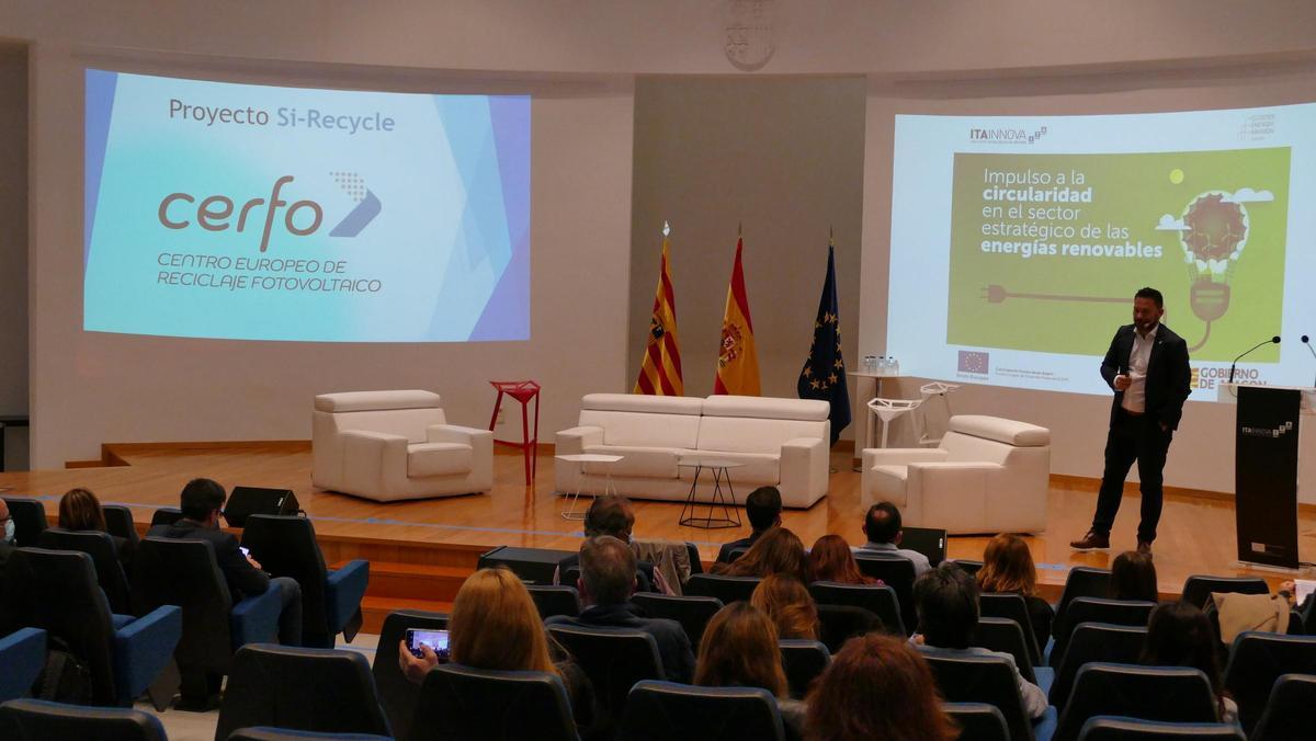 Jesús Alijaldre, director general de Ibersyd, destaca el potencial de Aragón para transformar sus recursos naturales en riqueza.