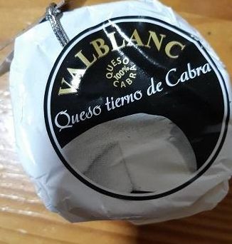 Queso tierno de cabra Valblanc. 