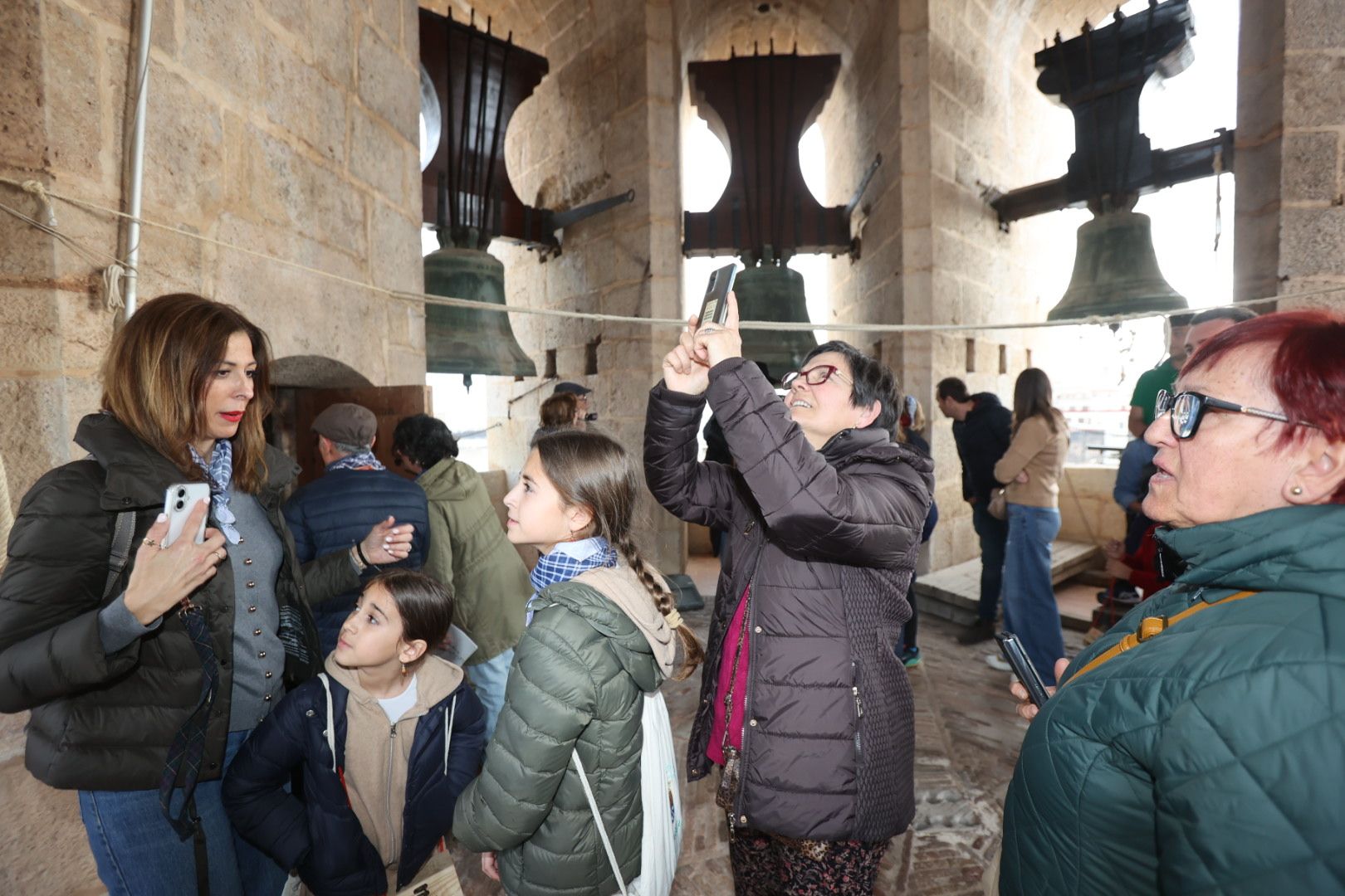 Visita al Fadrí de la colla El Pixaví