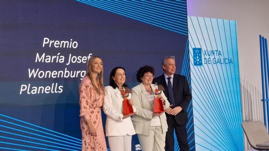África González recoge el Premio Wonenburger y reclama más financiación para la ciencia