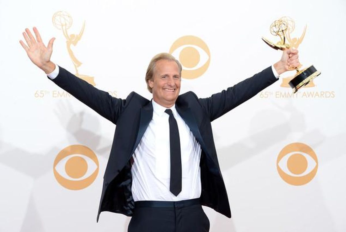 L’actor Jeff Daniels, guanyador de l’Emmy al millor actor de drama per ’The Newsroom’.