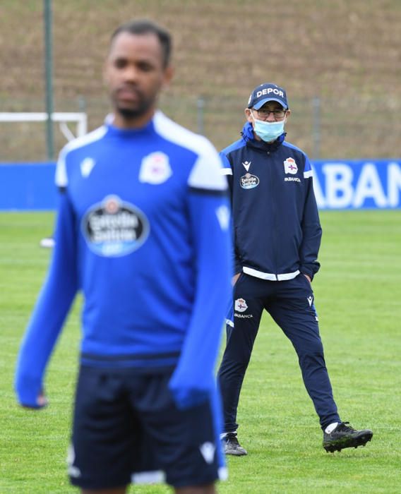 Rolan entrena con el grupo y Valín, lesionado