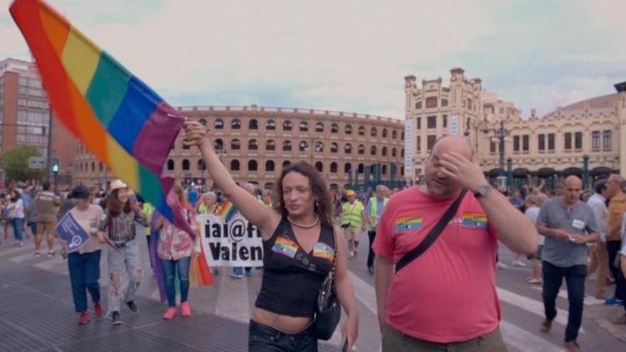 Uno de los fotogramas de «La Resistencia Trans», de Claudia Reig, la película que inaugurará la Mostra la Ploma.