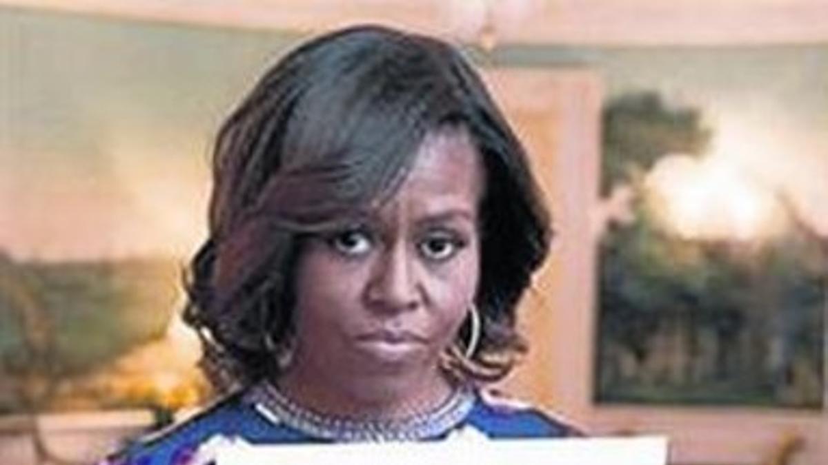 Famosos en Twitter 8 De izquierda a derecha, Michelle Obama, Eva Longoria y María Dolores de Cospedal, secretaria general del PP.