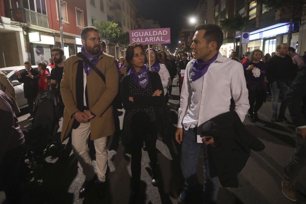 Manifestación del 8M en el Port de Sagunt