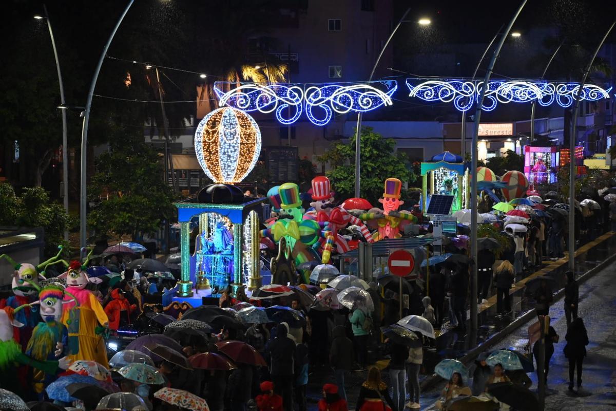 Cabalgata de Reyes en Vecindario