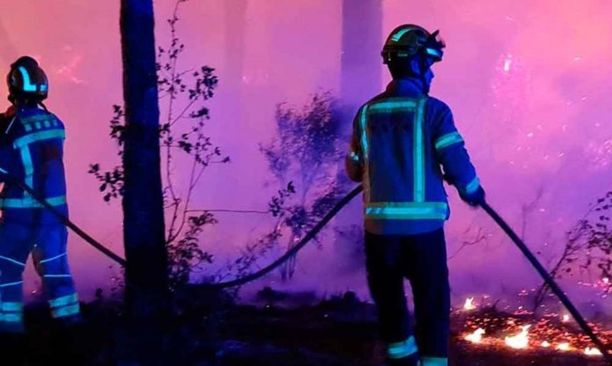 Dos incendis cremen aquest cap de setmana més de 3.000 m<sup>2</sup> de massa forestal a Gavà