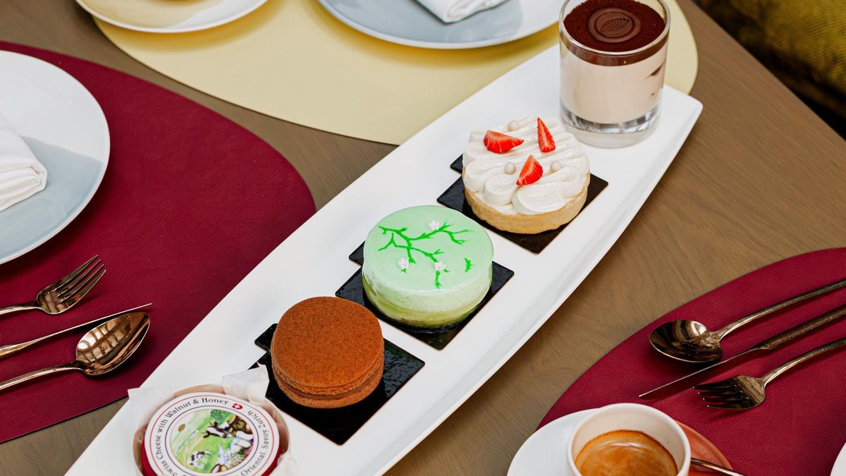 Los postres del Grand Tour Afternoon Tea del Hotel Mandarin Oriental de Barcelona.
