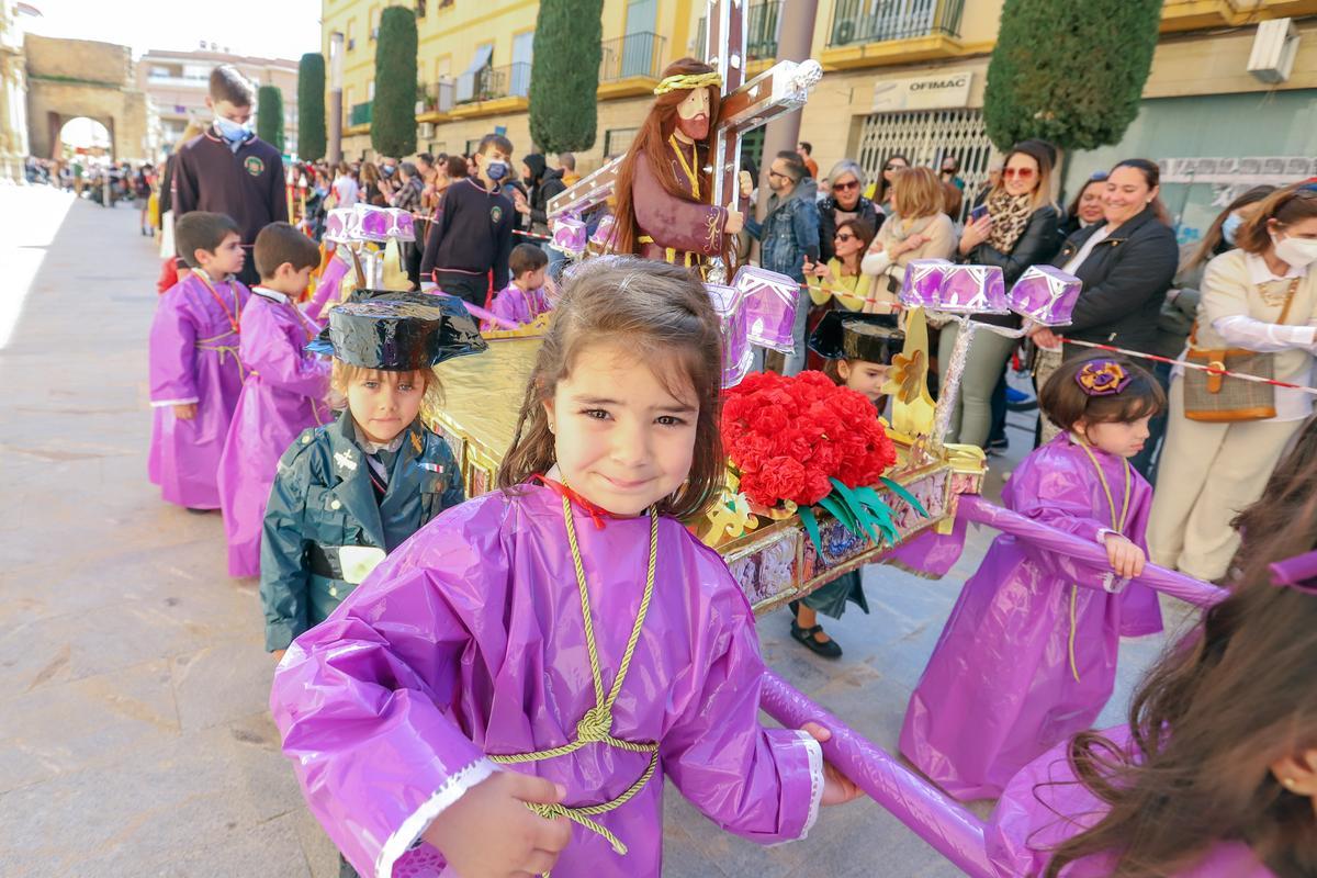 Procesión de los alumnos del colegio Diocesano de Santo Domingo de Orihuela