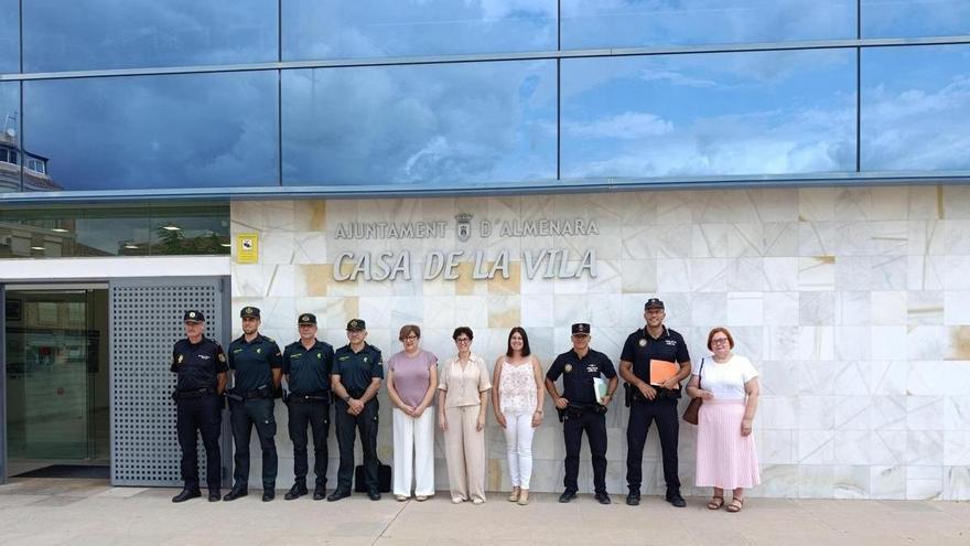 Almenara coordina un ampio dispositivo di sicurezza per le sue feste patronali